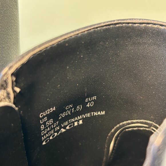 Coach Women's Rebecca Leather Bootie - Picture 7 of 12